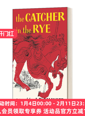 华研原版 英文原版小说 The Catcher in the Rye 麦田里的守望者 精装 英文版 进口英语原版书籍