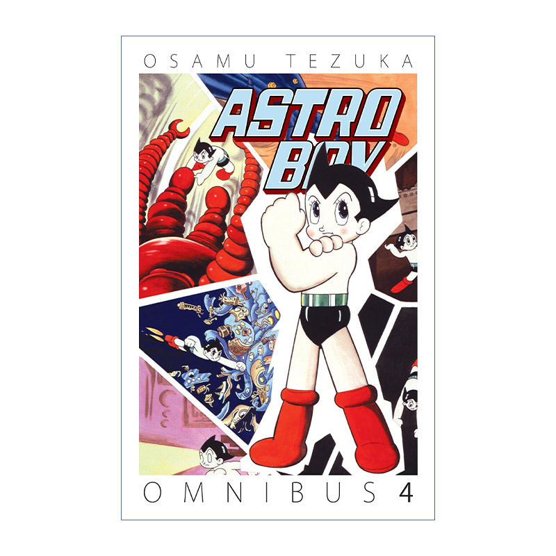 铁臂阿童木  英文原版 Astro Boy Omnibus Volume 4 综合卷4 日本漫画 Osamu Tezuka手冢治虫 英文版 进口英语原版书籍