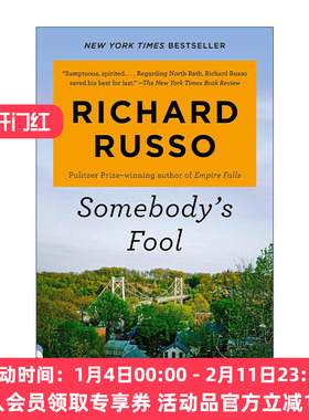 英文原版 Somebody's Fool North Bath Trilogy 03 某人的傻瓜 帝国瀑布作者 普利策奖得主Richard Russo新作 进口英语原版书籍