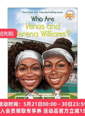 英文原版 Who Are Venus and Serena Williams? (Who Was?) 谁是威廉姆斯姐妹 英文版 进口英语原版书籍