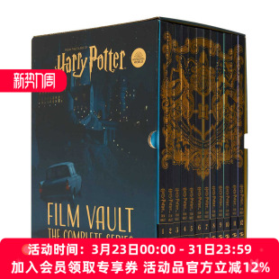 The 哈利波特电影艺术宝典1 Film 英文原版 Complete 进口英语原版 Harry 英文版 12卷全集 书籍 Potter Series Vault