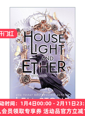 英文原版 House of Light and Ether Gilded City 03 光明与以太之屋 镀金之城系列3 热门奇幻小说 Leia Stone 进口英语原版书籍