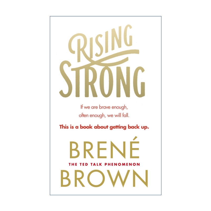 成长到死  英文原版 Rising Strong TED演讲人布琳·布朗 英文版 进口英语原版书籍