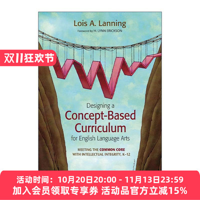 英文原版 Designing a Concept-Based Curriculum for English Language Ar概念设计英语语言艺术课程 英文版 进口英语原版书籍