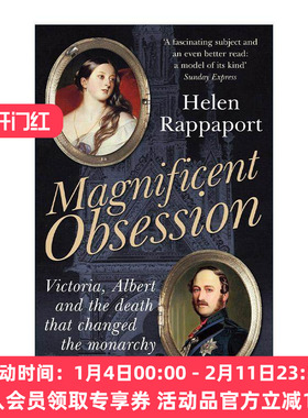 英文原版 Magnificent Obsession 维多利亚与阿尔伯特 以及改变了君主制的死亡事件 海伦·雷帕波特 英文版 进口英语原版书籍