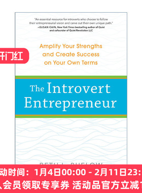 我们安静 英文原版 The Introvert Entrepreneur 我们成功 内向者驾驭沟通 领导 创业的绽放之路 Beth L. Buelow 进口英语原版书籍