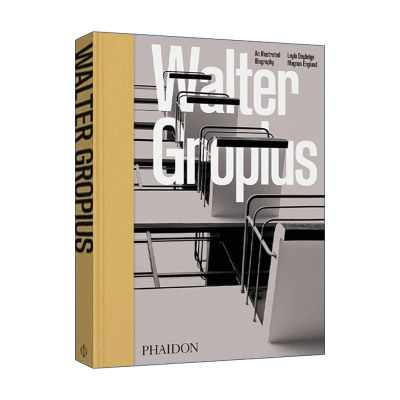 现货 英文原版 Walter Gropius  An Illustrated Biography 德国建筑大师瓦尔特·格罗皮乌斯视觉传记 生平与作品 精装 进口英语书