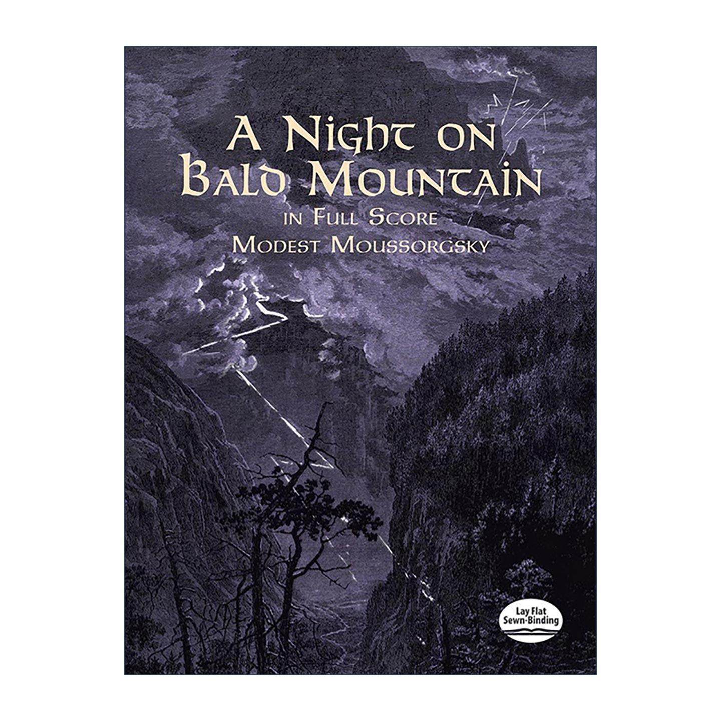 英文原版 A Night on Bald Mountain in Full Score 荒山之夜全谱 莫杰斯特·穆索尔斯基 迪士尼幻想曲 英文版 进口英语原版书籍