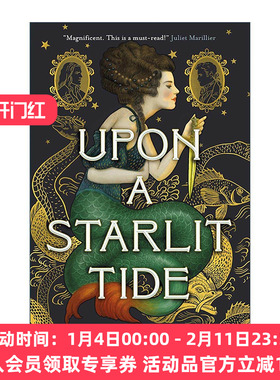 英文原版 Upon a Starlit Tide 星光潮汐 精装 Kell Woods 畅销历史奇幻浪漫小说 英文版 进口英语原版书籍