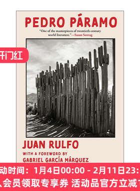 英文原版 Pedro Paramo 佩德罗·巴拉莫 Juan Rulfo胡安·鲁尔福 英文版 进口英语原版书籍