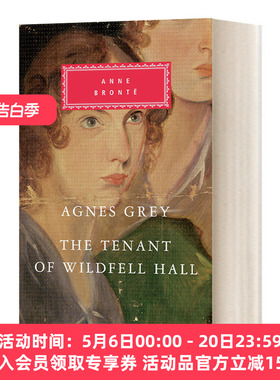 英文原版Agnes Grey The Tenant of Wildfell Hall 阿格尼斯·格雷及女房客 安妮·勃朗特 Everyman精装版 英文版进口英语原版书籍
