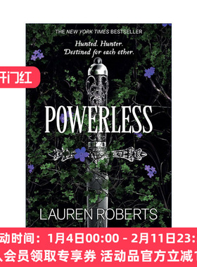 英文原版 Powerless 无力 精装 黑暗奇幻小说 Lauren Roberts 英文版 进口英语原版书籍