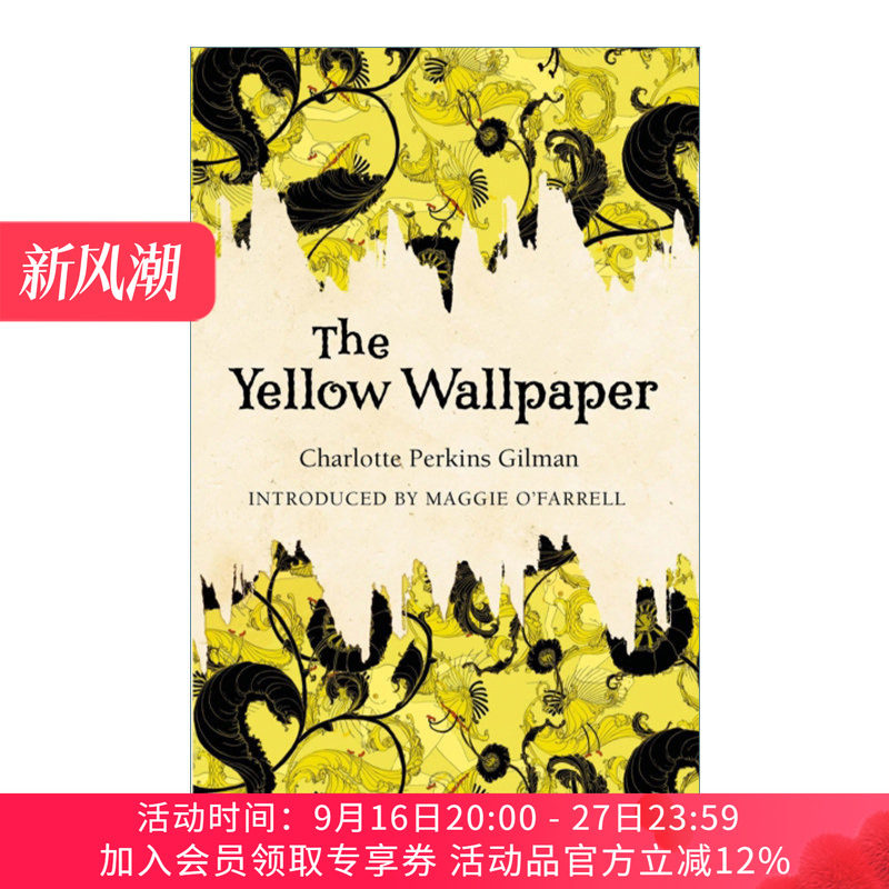 黄壁纸 英文原版 The Yellow Wallpaper 英文版 进口英语原版书籍