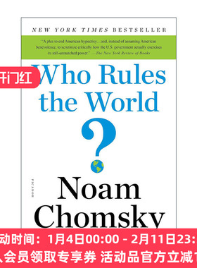 英文原版 Who Rules the World 谁统治世界 主张民主人权的政府为何勾结财团 操控媒体 扭曲真相 诺姆·乔姆斯基 进口英语原版书籍
