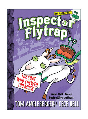 英文原版 Inspector Flytrap in the Goat Who Chewed Too Much 捕蝇草探长系列3 嚼得太多的山羊 英文版 进口英语原版书籍