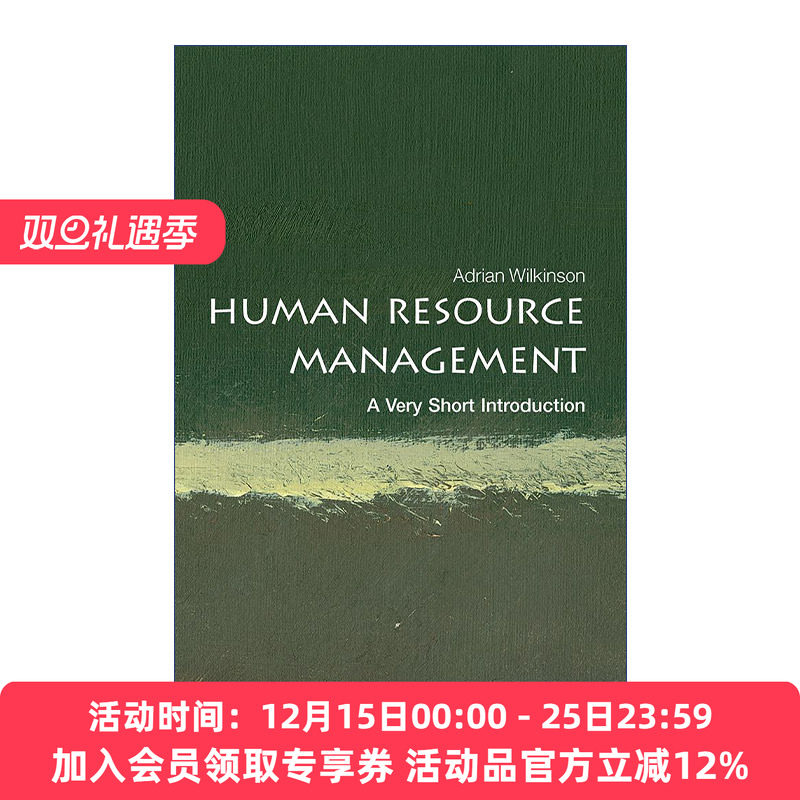 人力资源管理  英文原版 Human Resource Management: A Very Short Introduction 牛津通识读本 英文版 进口英语原版书籍