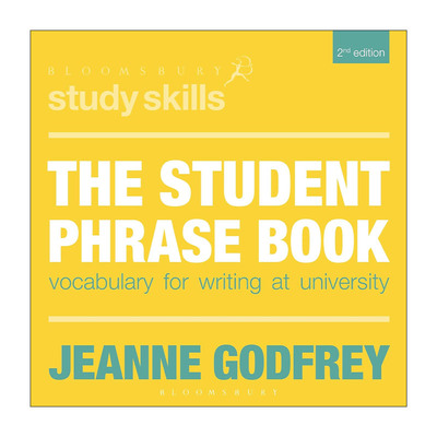 英文原版 The Student Phrase Book 大学生学术词汇宝典 超两千个大学写作必备的基本表达 英文版 进口英语原版书籍