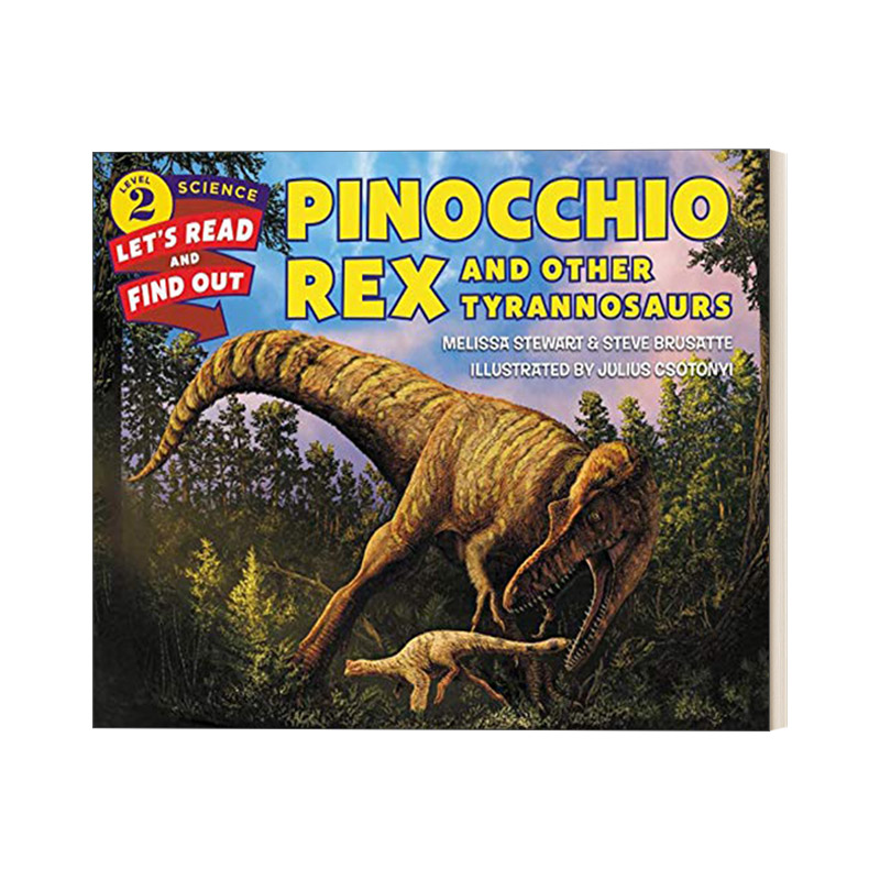 英文原版 Let's Read and Find Out2 Pinocchio Rex and Other Tyrannosaurs自然科学启蒙2阶段 雷克斯和其他暴龙 英文版进口书
