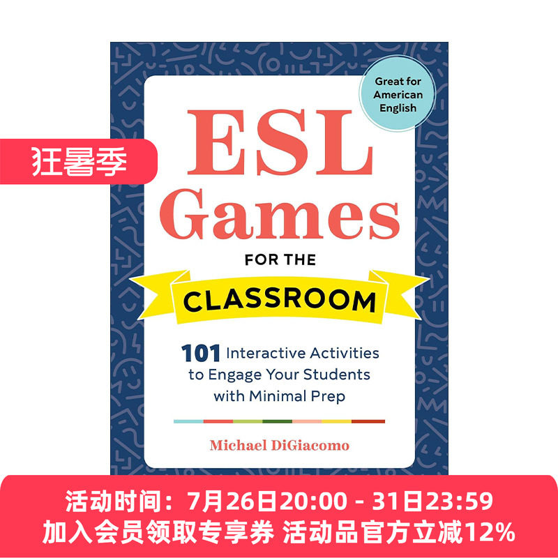 英文原版 ESL Games for the Classroom 课堂上的ESL游戏 101个师生互动活动 英语学习 教学设计 英文版 进口英语原版书籍