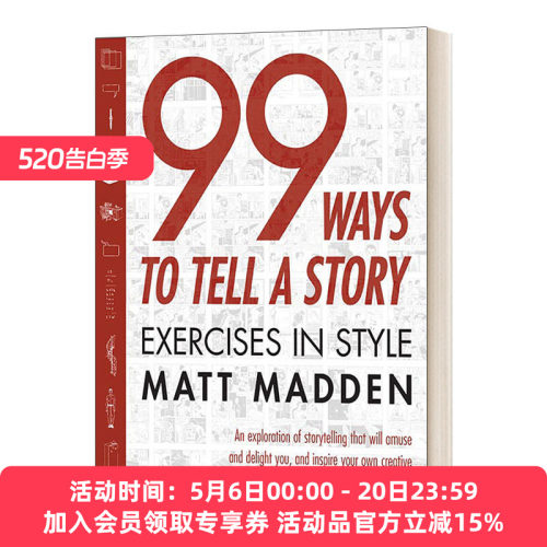 一个故事的99种讲法 英文原版 99 Ways to Tell a Story Exercises in Style 英文版 进口英语原版书籍