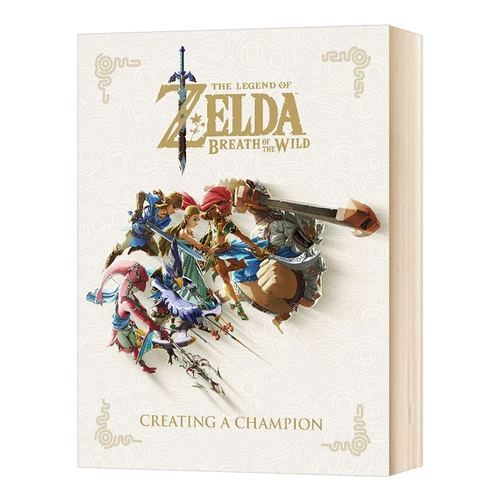 Legend of Zelda Legend устанавливает оригинальную английскую версию Legend of Zelda Breath of the Wild Wild Best Edition Book Game Концептуальная коллекция Nintendo Ruesting Book English версия