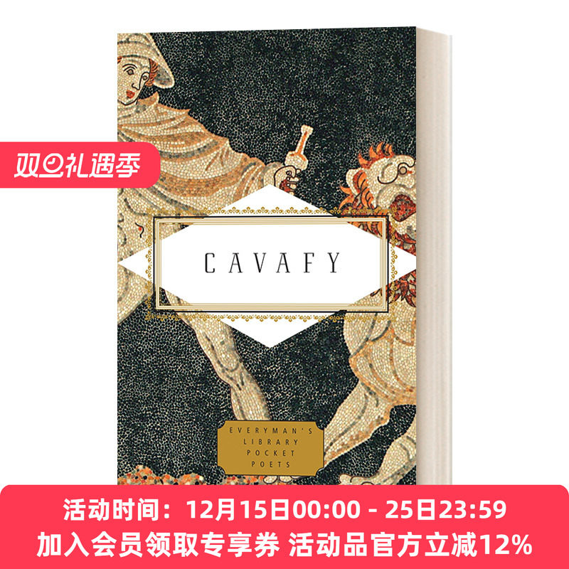英文原版 Cavafy Poems 卡瓦菲斯诗歌选集 Everyman精装版 英文版 进口英语原版书籍