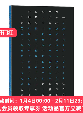 华研原版 会饮篇 柏拉图 英文原版 The Symposium Plato Penguin Great Ideas 英文版 进口英语书籍