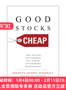 英文原版 Good Stocks Cheap 寻找超值股 精装 英文版 进口英语原版书籍