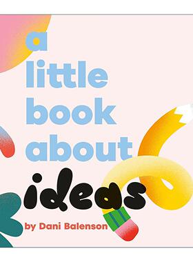 英文原版 A Little Book About Ideas 小丛书大思想 好主意 DK启蒙认知绘本 纸板书 英文版 进口英语原版书籍
