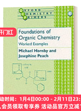 英文原版 Foundations of Organic Chemistry Worked Examples 有机化学的基础 工作实例 初级读本系列 英文版 进口英语原版书籍