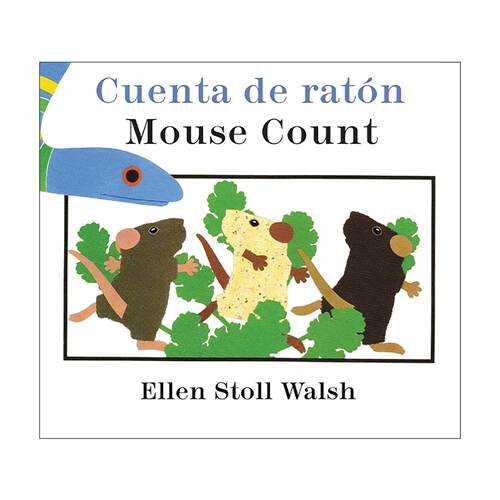 原版 Cuenta de ratón/Mouse Count 老鼠数数 西班牙语/英文 双语版 纸板书 进口原版书籍