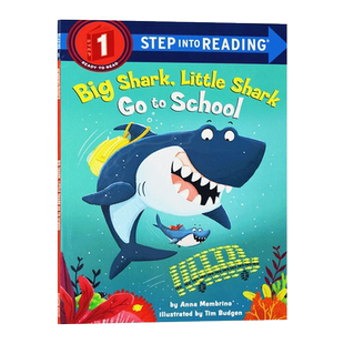 【99选5】华研原版 美国企鹅兰登经典分级读物第一阶段 英文原版 step into reading 1 儿童启蒙课外阅读 纸板书 进口英语原版书籍