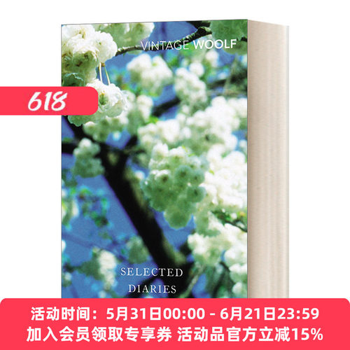 维吉尼亚·伍尔夫日记集 英文原版 Selected Diaries 英文版 进口英语原版书籍