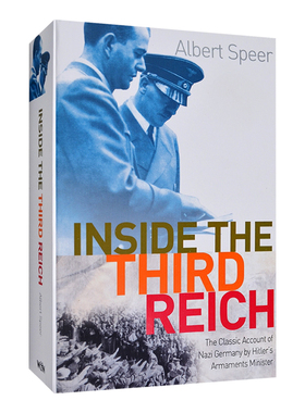 华研原版 第三帝国内幕 英文原版 Inside The Third Reich 阿尔贝特 施佩尔回忆录 英文版 进口英语原版书籍