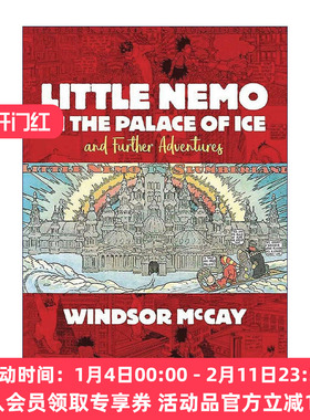 英文原版 Little Nemo in the Palace of Ice and Further Adventures 冰雪宫殿里的小尼莫及后续历险记 漫画 Winsor McCay