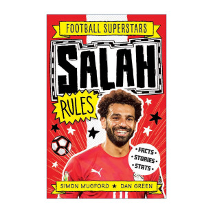 Salah Rules 进口英语原版 Football 书籍 英文版 Superstars 英超利物浦球员穆罕默德·萨拉赫 英文原版 足球明星特辑