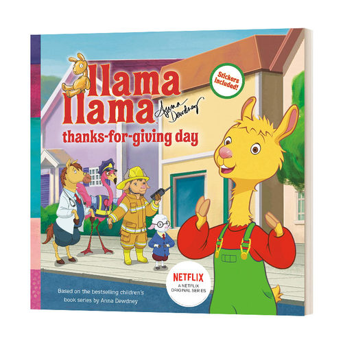 英文原版 Llama Llama Thanks-For-Giving Day 羊驼拉玛 感恩节 英文版 幼儿节日认知 成长亲子启蒙绘本 进口英语原版书籍