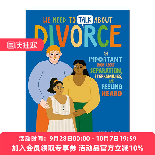 英文原版 We Need to Talk About Divorce 我们需要谈谈离婚 关于分居 重组家庭和被倾听 英文版 进口英语原版书籍