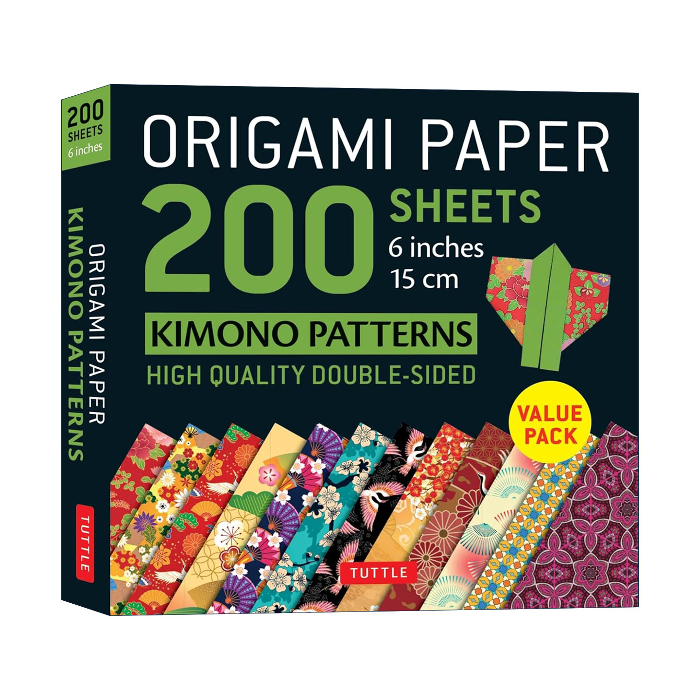 英文原版 Origami Paper 200 Sheets Kimono Patterns 6
