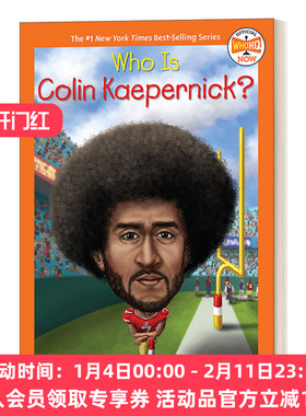 卡佩尼克 谁是科林 英文原版 Who Is Colin Kaepernick 美国橄榄球运动员 英文版 进口英语原版书籍