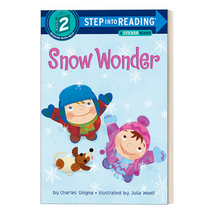 雪地奇观 英文原版 Step into Reading 2 - Snow Wonder 兰登分级阅读2 英文版 进口英语原版书籍