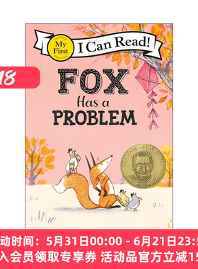 英文原版 Fox Has a Problem 狐狸有一个问题 My First I Can Read分级阅读 英文版 进口英语原版书籍