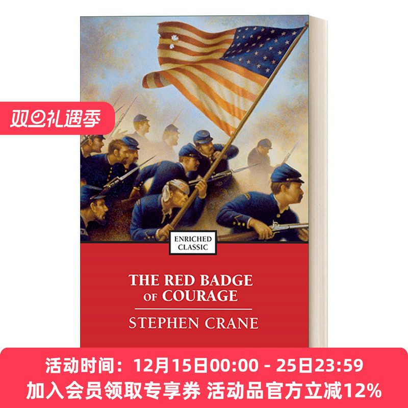 红色勇气徽章 英文原版 The Red Badge of Courage Enriched Classics系列 英文版 进口英语原版书籍