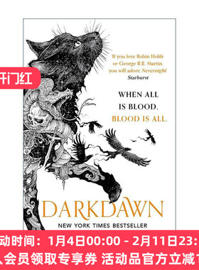 英文原版 Nevernight Darkdawn 黑暗黎明 杰伊·克里斯多夫 黑夜三部曲3 畅销青少年奇幻小说 英文版 进口英语原版书籍