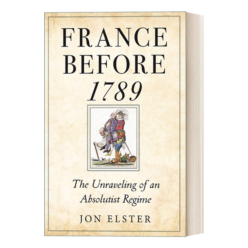 英文原版1789年前的法国