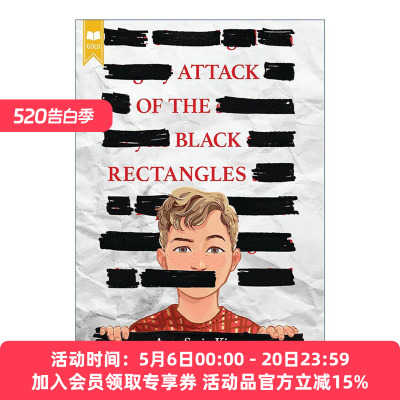 英文原版 Attack of the Black Rectangles 黑色矩形的进攻 学乐金系列 英文版 进口英语原版书籍