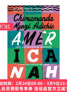 美国佬  英文原版小说 Americanah 奇玛曼达·恩戈兹·阿迪契 英文版 进口英语原版书籍