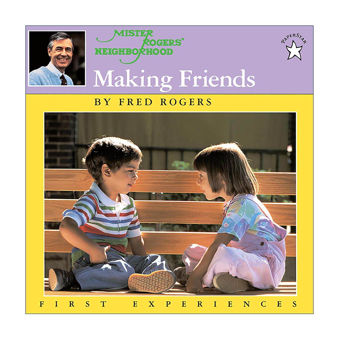 英文原版 Making Friends Mr. Rogers 交朋友 儿童社交教育绘本 弗雷德·罗杰斯 英文版 进口英语原版书籍
