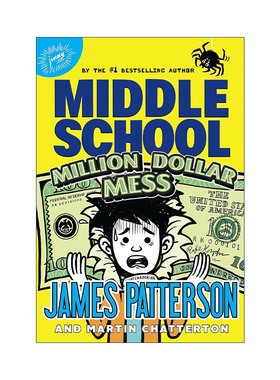 英文原版 Middle School Million Dollar Mess 上学不容易系列16 英文版 进口英语原版书籍