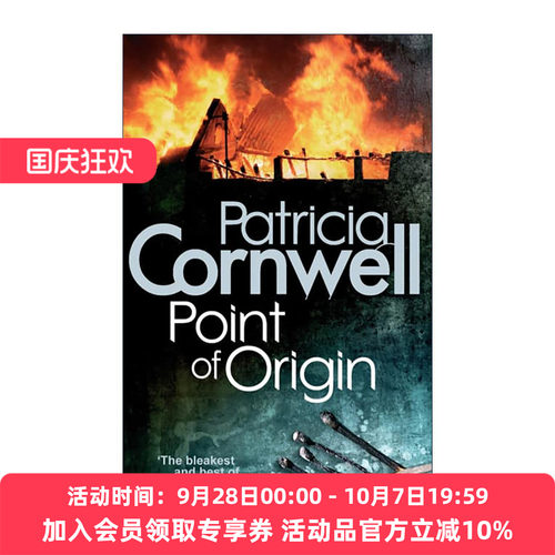 英文原版 Point of Origin 首席女法医9 起火点 惊悚悬疑犯罪小说 Patricia Cornwell 英文版 进口英语原版书籍